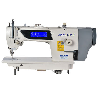 LCD Display 220V 8mm Single Needle Flat Bed Sewing Machine